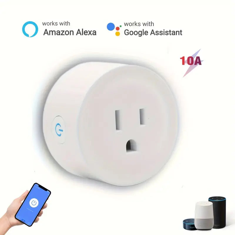 Smart Home WiFi Plug with Voice Control