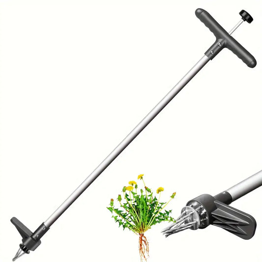 Stand Up Weeder Hand Tool with 5 Claws